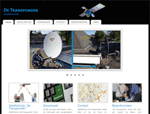 Tablet Screenshot of detransponder.nl